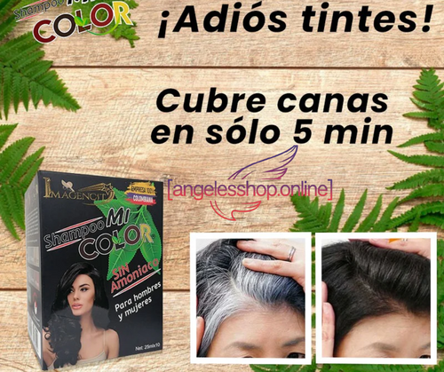 SHAMPOO CUBRE CANAS SACHETS X10