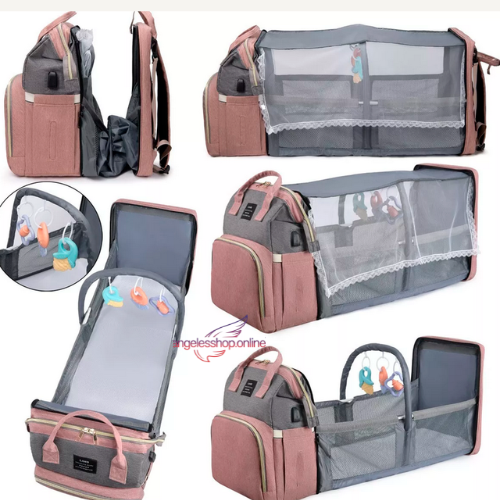 PAÑALERA Y CUNA 3 EN 1 BABY SMART