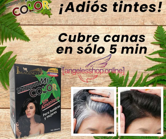 SHAMPOO CUBRE CANAS SACHETS X10